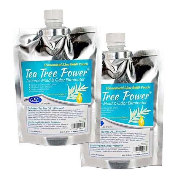 Forespar Performance Products Forespar Tea Tree Power 44oz Refill Pouches 2-22oz pouches 770206 - main